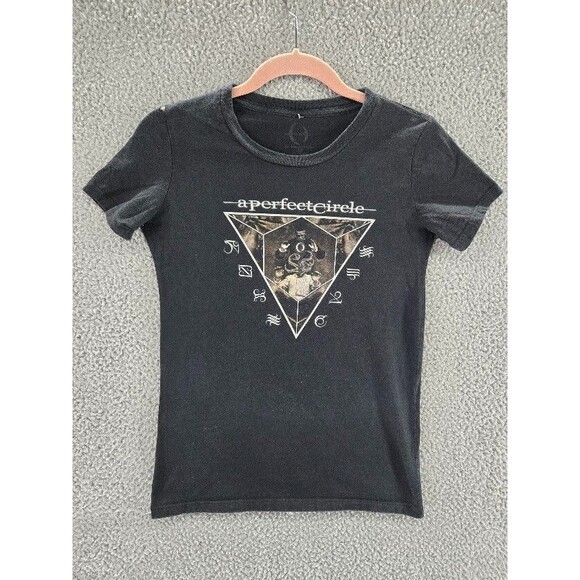 A Perfect Circle Shirt Womens Small Outsider 13th Step Triangle Band Tee - Picture 1 of 6